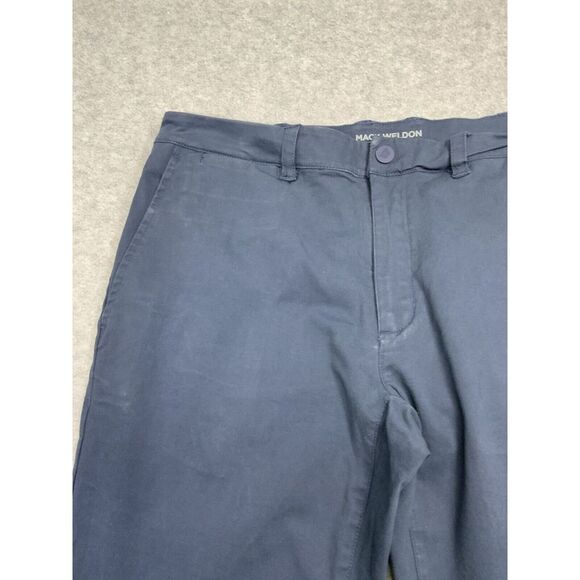 Mack Weldon Tech Chino Pants 32x34 Mens Navy Blue Daily Wear Stretch Casual - Picture 10 of 13